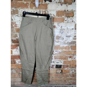 The Tailored Sportsman English Riding Habits Pants Breeches Khaki Size 28 Womens